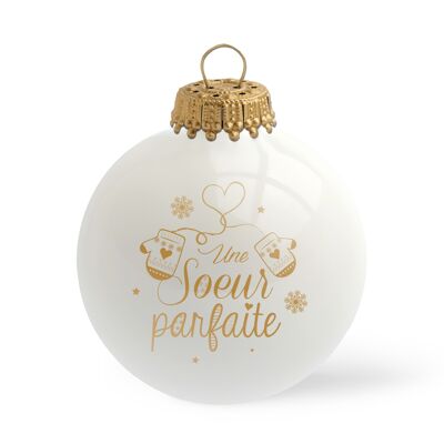 Perfect Sister Christmas bauble