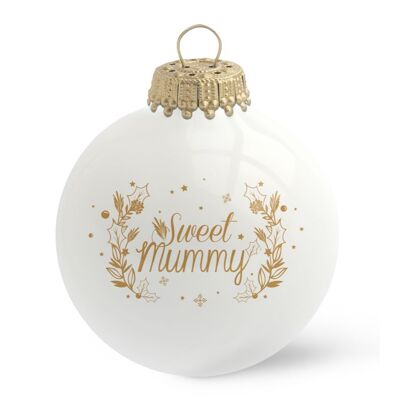 Sweet Mummy Christmas bauble