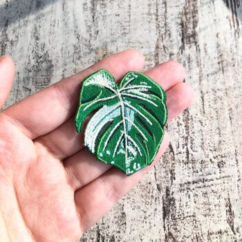 Patch Monstera variegata - à coudre ou à repasser 1