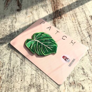 Patch Monstera deliciosa - à coudre ou à repasser 3