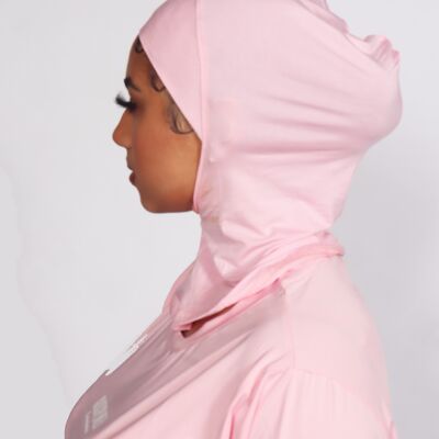Butterfly Pink - Hijab de sport respirant