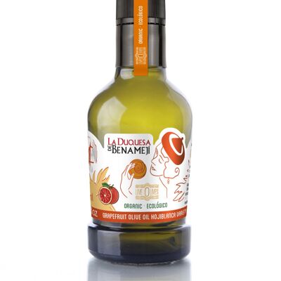 Aceite Ecológico de Oliva Virgen Extra Premium con sabor Pomelo BIO - DUQUESA DE BENAMEJÍ 250ML -  olive oil flavored