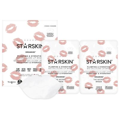 Dreamkiss™ aufpolsternde und feuchtigkeitsspendende Bio-Cellulose-Lippenmaske