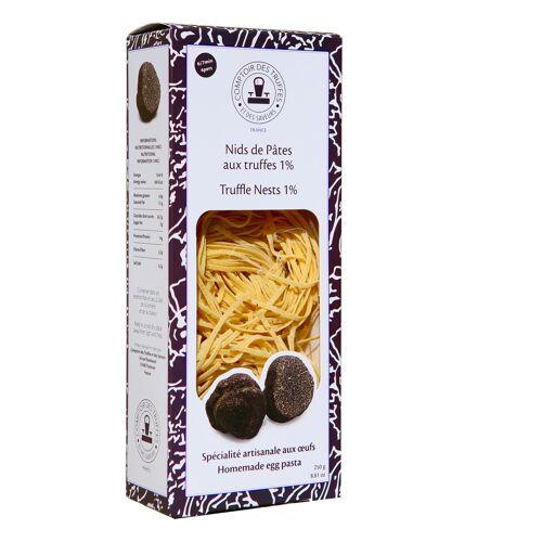 Nid de pâtes aux truffes