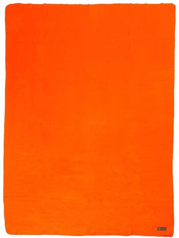 Plaid alpaga Orange 165 cm x 230 cm 3