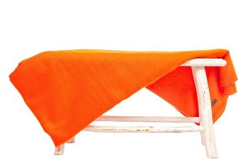 Plaid alpaga Orange 165 cm x 230 cm 4