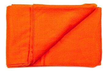 Plaid alpaga Orange 165 cm x 230 cm 1