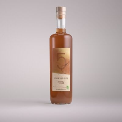 Organic cider vinegar Domaine des 5 Autels (50cl)