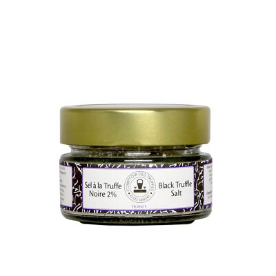 Black truffle salt