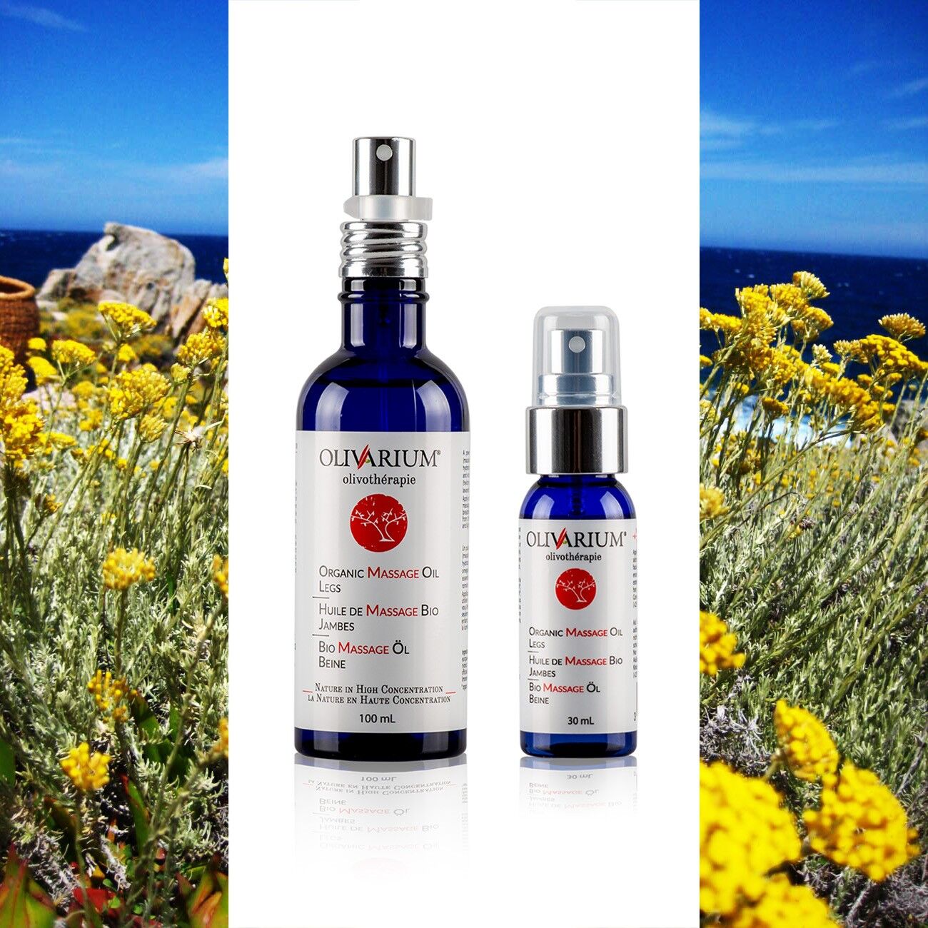 Huile de Massage - Bio - Jambes - 30ml