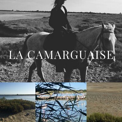 LA CAMARGUAISE - Mattschwarzes Milchglas (240 g)