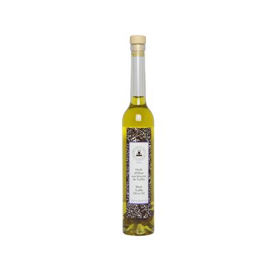 Aceite de oliva con trufas rotas