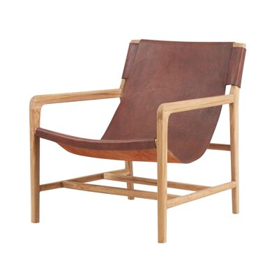 Charleston lounge chair 68x68x79 mocca