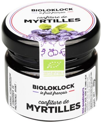 Confiture de myrtilles - 2