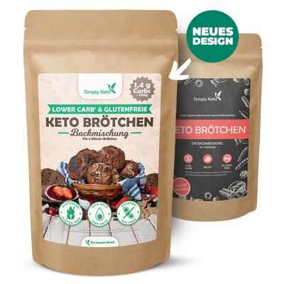 Keto bun baking mix