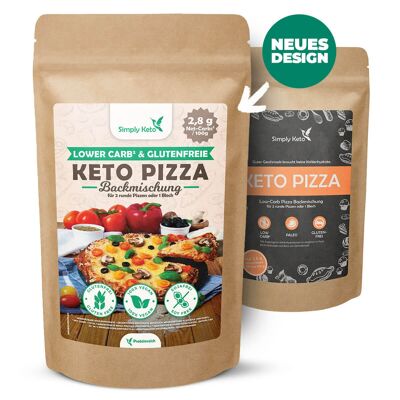 Preparato per la cottura della pizza Keto