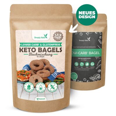 Lower Carb Bagel Mix Backmischung