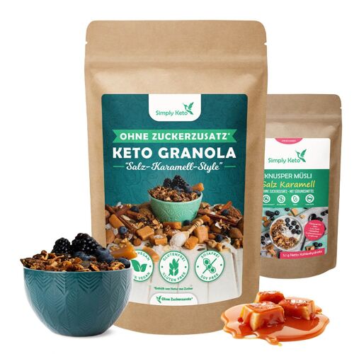 Salz-Karamell Knusper Granola 250g