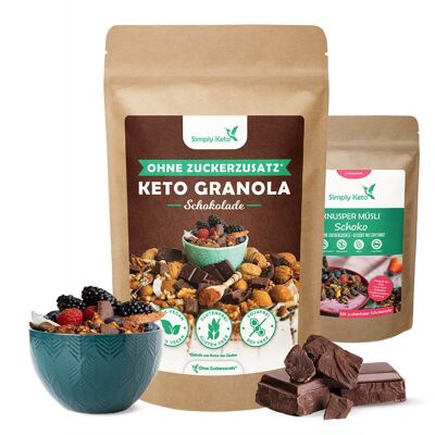 Granola CHOCOLAT Crunchy Muesli 500g