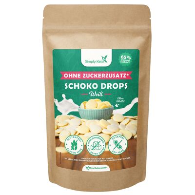 Weiße Schoko Drops 30% Kakao | 200g