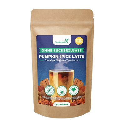Sugar-free pumpkin spice latte