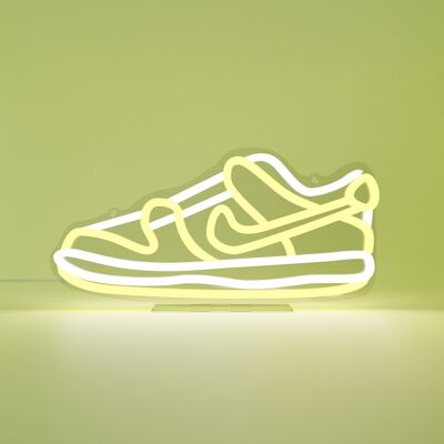 Yellow Dunked Sneaker LED Neon Sign - EU Plug