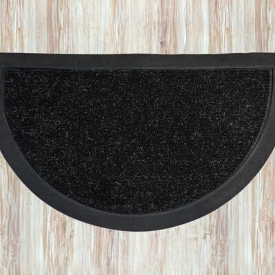 RUBBER FABRIC AND HALF-MOON CARPET