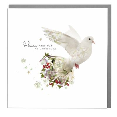 Dove Christmas Card by Lola Design