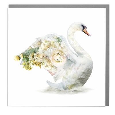 Swan Card by Lola Design