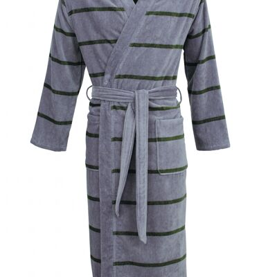 Herren Bademantel Velours Kimono ( Länge 130 cm )