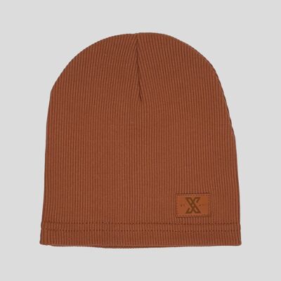 Loungy Beanie - Patina Brown
