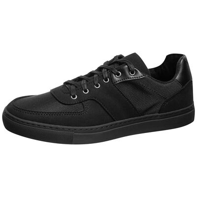 Esphino II sneaker made from recycled polyester and Seaqual® (black)