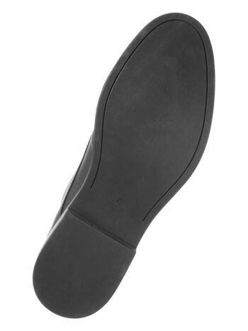 Chaussure d'affaires Porto en plastique biodégradable (noir) 6