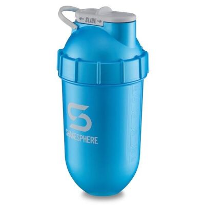 Tumbler Original Metallic Cyan/White Logo