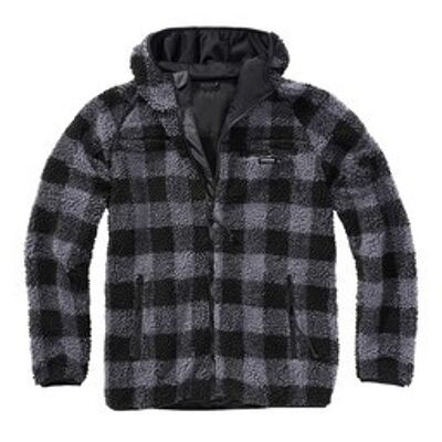 Sherpa Worker Jacket - Black/Gray