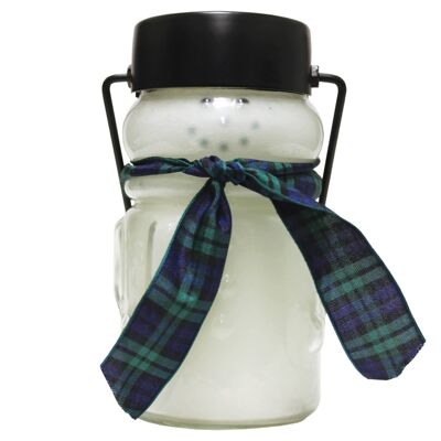 Bougie lanterne bébé bonhomme de neige 10 oz - Holly Tree