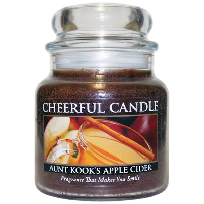 Cidre de pomme 16Oz Cheerful Candle-Tante Kook'S