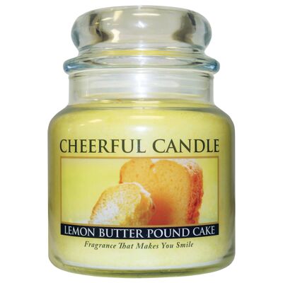 16Oz Cheerful Candle-Lemon Butter Pound Cake