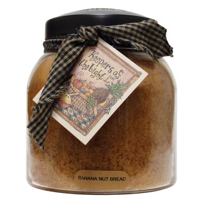 Vela Kotl Papa Jar de 34 oz, pan de nueces y plátano