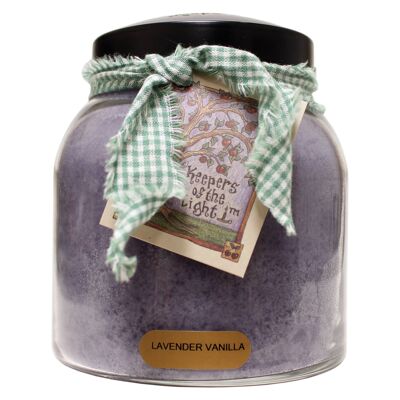 Vela Kotl Papa Jar de 34 oz, lavanda y vainilla