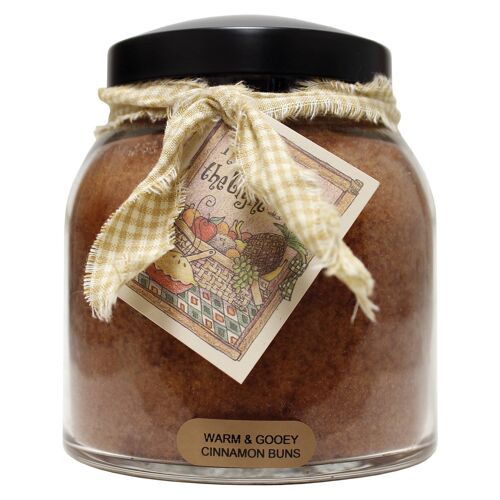 34Oz Kotl Papa Jar Candle- Warm & Gooey Cinnamon Buns