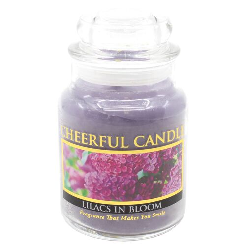 6Oz Cheerful Candle-Lilacs In Bloom