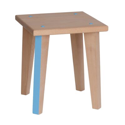 Tabouret Elémentaire - Bleu verditer NOUVEAU