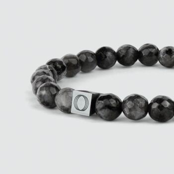 Aswad - Bracelet Perlé Noir 6mm 3