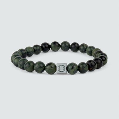 Ahgdar - 8mm Green Beaded Bracelet