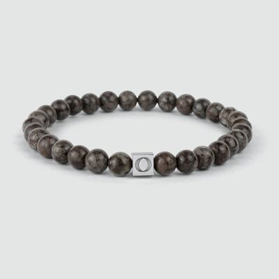 Albuna - 6mm Brown Beaded Bracelet