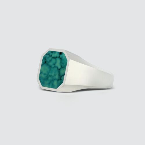 Zaire- Sterling Silver Turquoise Ring