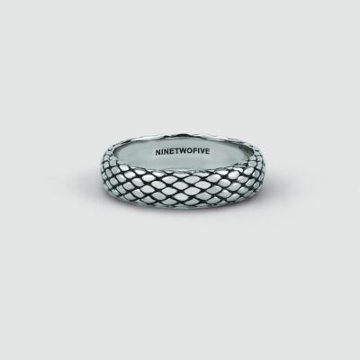 Ferran - Ring aus oxidiertem Sterlingsilber