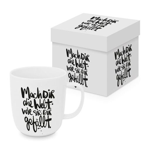 Mach dir die Welt Matte Mug GB