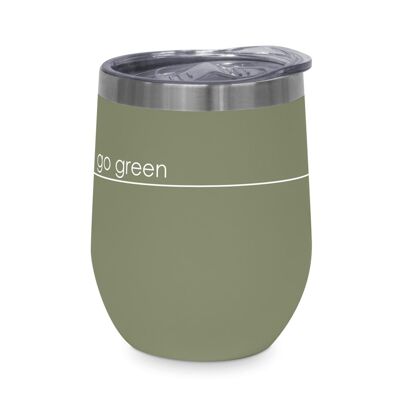 Pure Go Green Thermo Mug 0.35